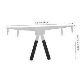 NOLITOY Precision Eyebrow Ruler Brow Tattooing Tool Mapping Stainless Steel Asymmetry for Artists Home