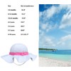 SNW - Gorro de verano para bebé con gorro de