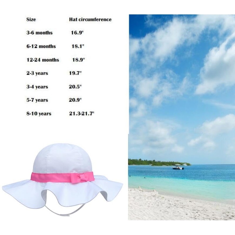 SNW - Gorro de verano para bebé con gorro de
