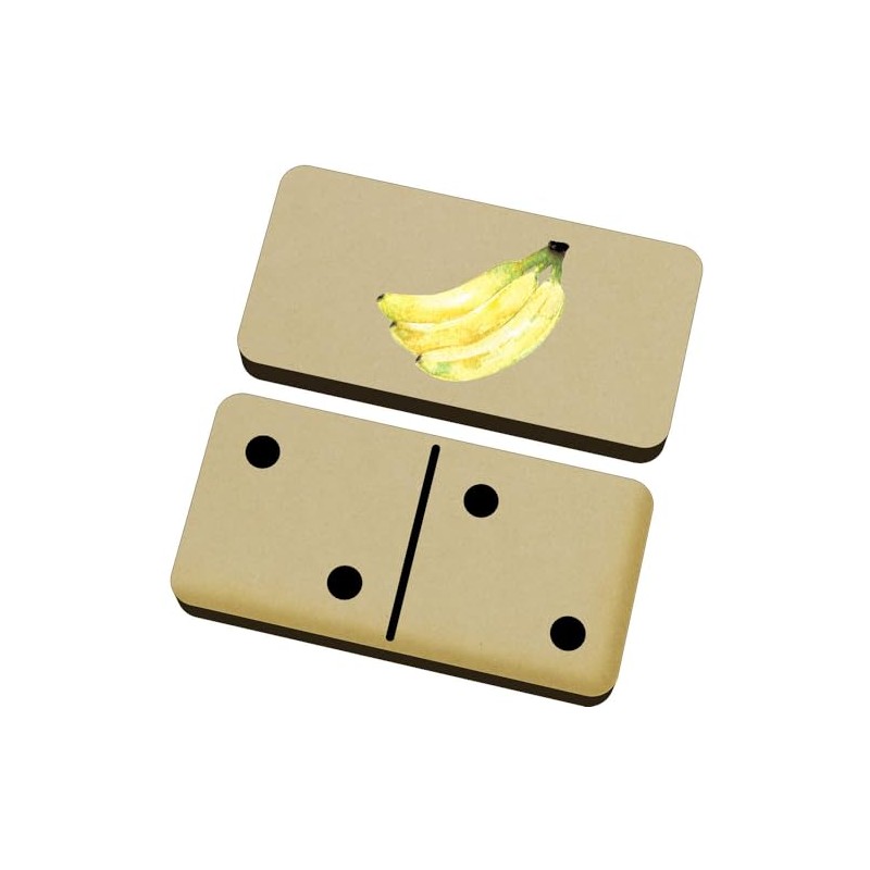 Azeeda 'Bananas Bunch' Domino Set & Box (DM00040692)