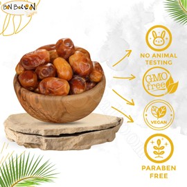 100% Natural Egyptian Semi Dry Unpressed Medium Sized Dates With Pits With Very Sweet Taste Halal Packed And Protected In Cartoon Box Tamar Tamr Tamaar Ramadan Halal تمر حلال ( 1 Pack / 700 gm ) Premium