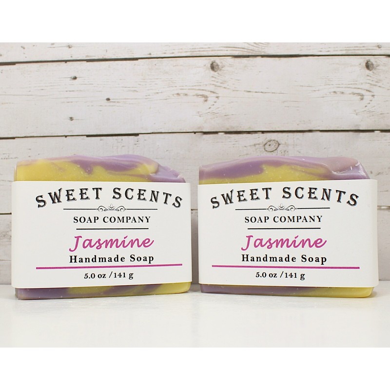 Handmade Jasmine Handmade Soap - Cold Process - Scented Soap