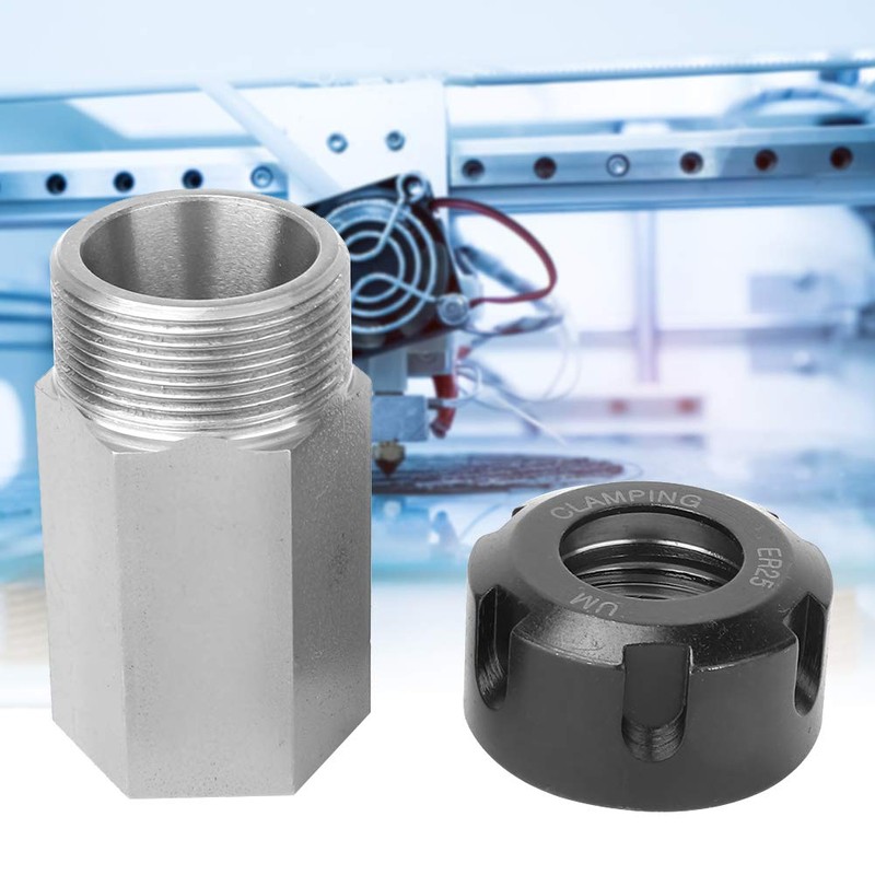 Yuecoom ER25 Collet Block, Square/Hex Collet Block Set, High Precision