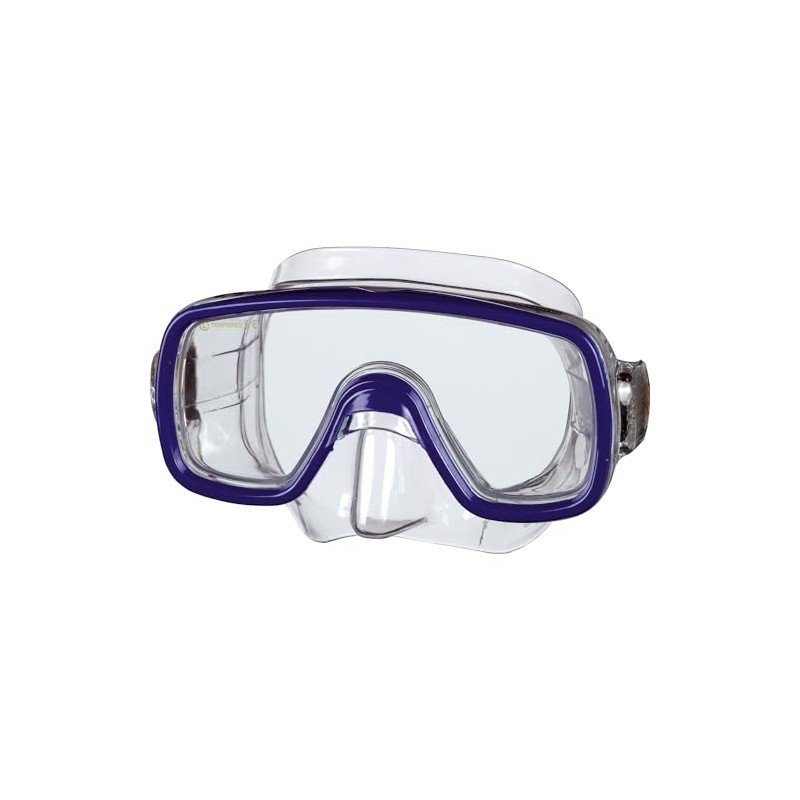 Beco Unisex Jugend Bahia Tauchermaske, blau, One Size