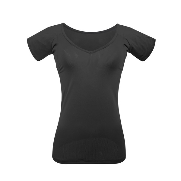 satithry Lady's Underarm sweatproof Shirt,Shirt with Large Size Underarm sweatpads