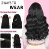 Befana Clip in Hair Extensions Real Human Hair,22inch 90g 7