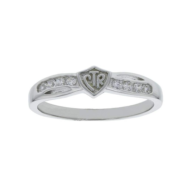 Ringmasters Plain Bow LDS CTR Ring Choose the Right Faith