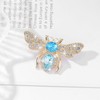 4Packs 2Colors Crystal Bee Bling Pin