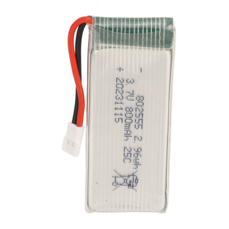 3.7V 800mAh LiPo Battery 25C Rate RC Model Airplane Lithium