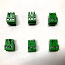 CNNT 3.5mm 3 Positions Phoenix Connector Plug Compatible for Soundweb London BLU-100
