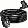 1.5M Australian Power Cord with 90 Degree Left Angle IEC