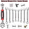 Unbranded 52 in 1 Universal Wrench Multi-Function Socket Tiger Spanners
