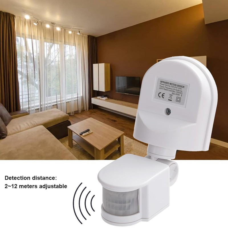 Greluma 1 x AC 220V-240V PIR Body Motion Sensor Infrared