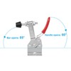 AConnet Adjustable Toggle Clamp 12 Pack 201-B Style Quick Release