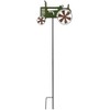 Sunset Vista Designs Rustic Garden Decor Outdoor Tractor Garden Stake,