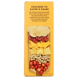 34 Degrees Crisps | Sesame Crisps | Thin, Light & Crunchy Crisps, Single Pack (4.5oz)