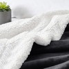 Oxford Homeware Sherpa Fleece Blanket Reversible Throw Blankets Soft Fluffy