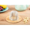 Toptier Tea Kettle for Stove Top, Cast Iron Teapot Stovetop