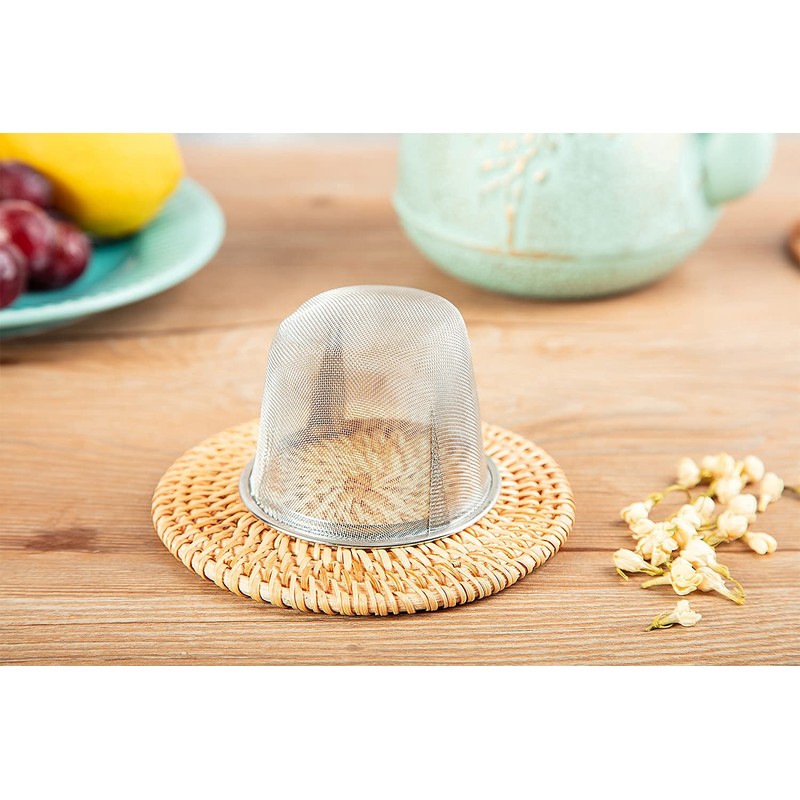 Toptier Tea Kettle for Stove Top, Cast Iron Teapot Stovetop