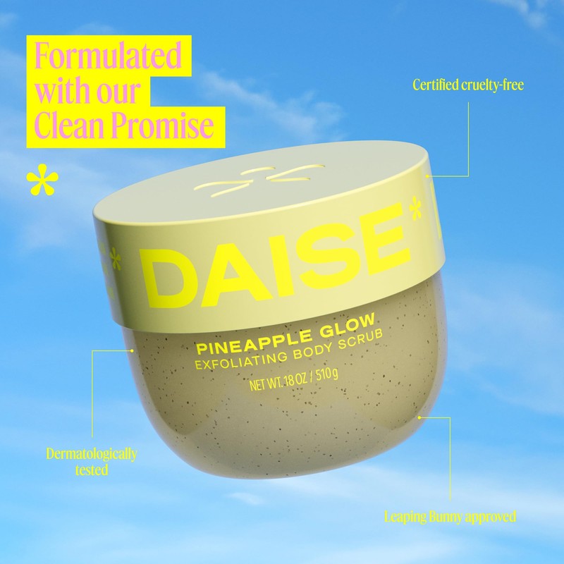 Daise Exfoliante Corporal Resplandor de Piña 510g