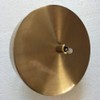 KCO Lighting 4.7" Round Canopy Kit Brass Modern Chandelier Ceiling