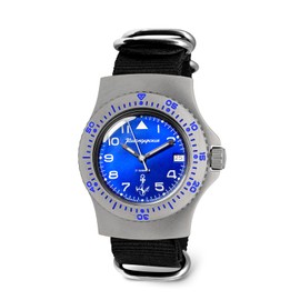 Vostok | Komandirskie 280684 Sea Captain Automatic Diver Wrist Watch | 31 Jewels Blk Strap, 31J_black