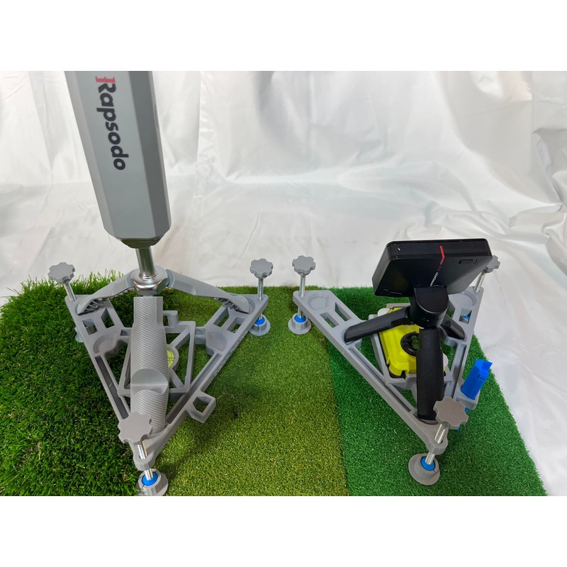 Leveling and Alignment Stand for Rapsodo MLM2Pro and Garmin R10