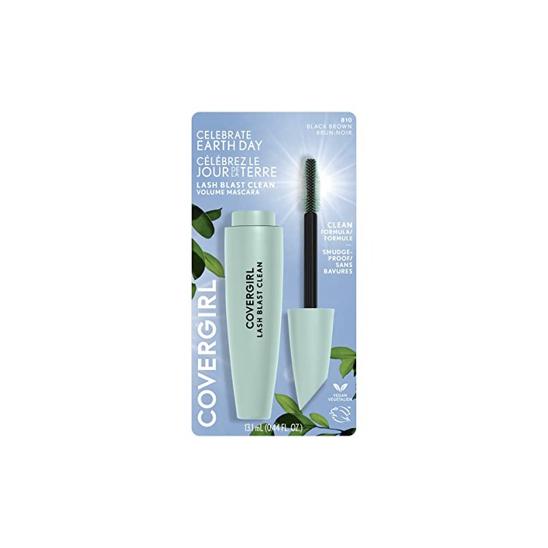 COVERGIRL Lash Blast Clean Volume Mascara Pack of, Black Brown,