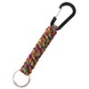 H.N.Z Carabiner Paracord Keychain Keychain Keyring Rainbow pckh-008