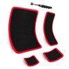 C&T 4-Piece Magnetic Tool Mat Set, Flexible Magnetic Mats in