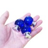 Set of 5 Blue Bubbles Knobs, Round Handles Pulls for
