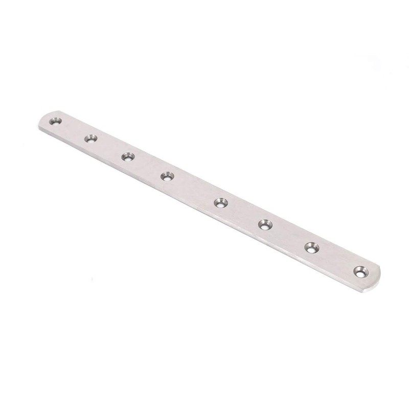 Sourcingmap 300mmx25mmx4mm Flat Metal Repair Mending Fixing Plate Brackets Support