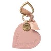 Amily Heart Key Chain, Leather, Leather, Key Ring, Women's, Men's,