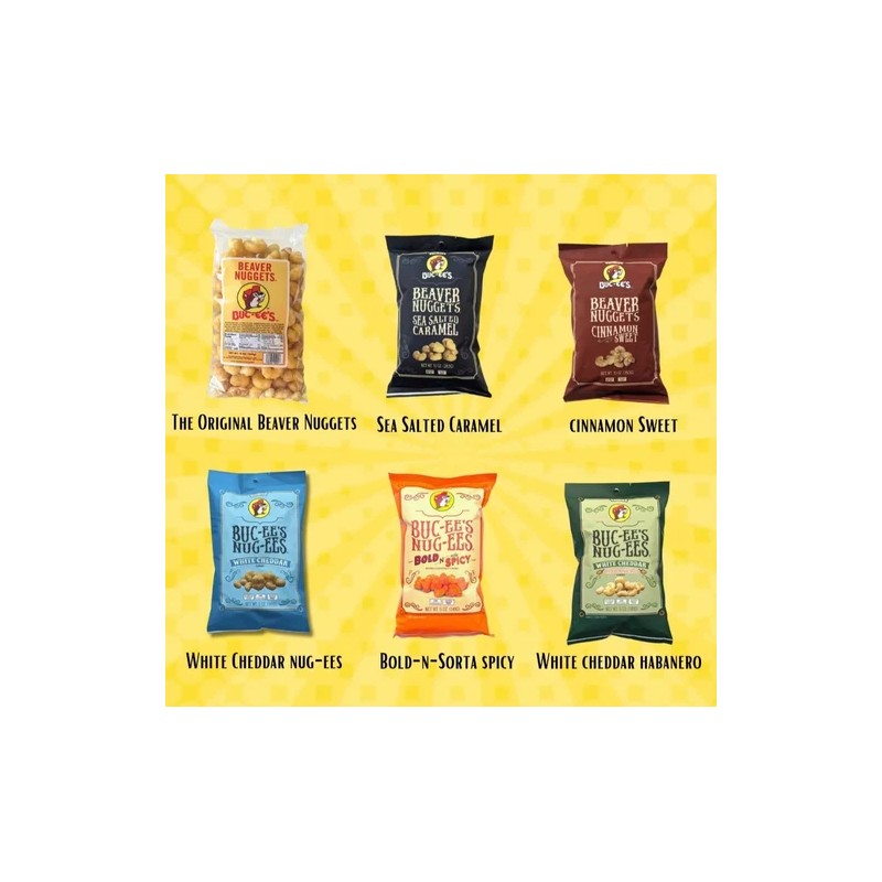 Buc-ees Buc-ee's Nuggets Bundle | Beaver Nuggets Box | Bucees