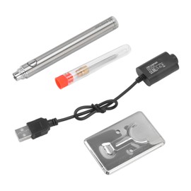 Wireless Charging Welding Pen Rechargeable Soldering Iron Tip Tool with 510 Interface Silver