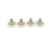 4PCS Shower Door Rollers Runners Wheels Replacement Part Bathroom Glass