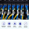 3 x Pristar Compatible Heat Shrink Tubing Replacement for Brother