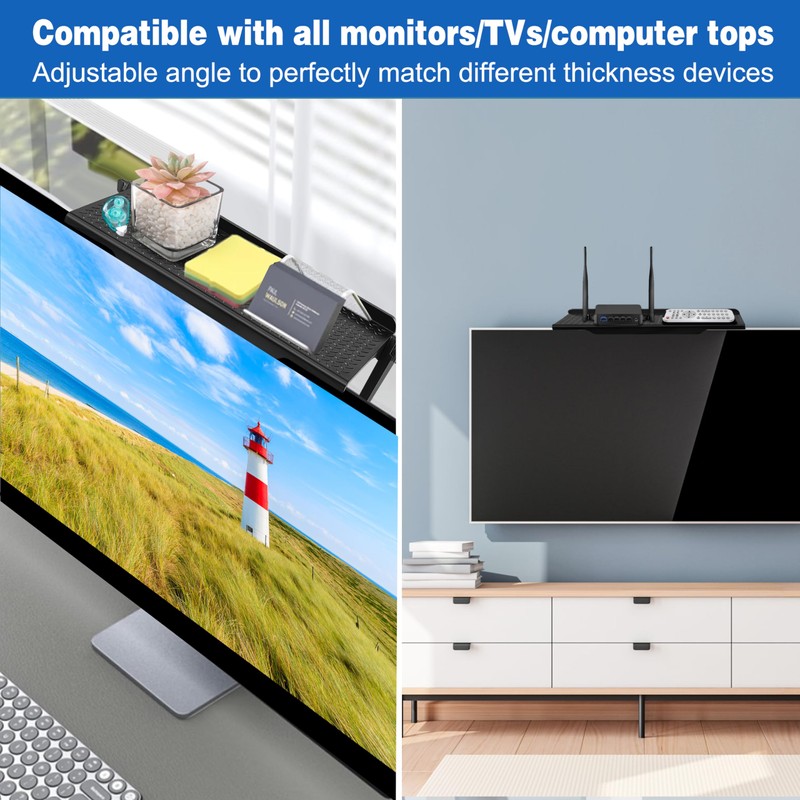 Screen Top Shelf, Pack of 2 Screen Top Shelf, TV