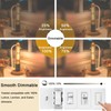 NOVELUX 7.3 Inch E26 Led Bulb 6W Dimmable, 2700K Soft