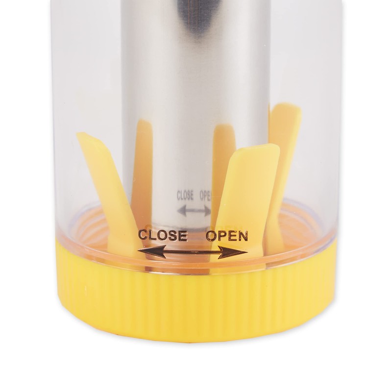 RSVP International Yellow Deluxe Corn Stripper, 10.5" | Quickly Remove
