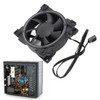 80mm PWM Case Fan Efficient Silent MFDB Dynamic Pressure Bearing