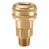 Parker Hannifin B32 Series 30 Brass Pneumatic Quick Coupler, Male