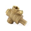 Topteng DN15 Brass Adjustable 1/2" Water Pressure Regulator Reducer With