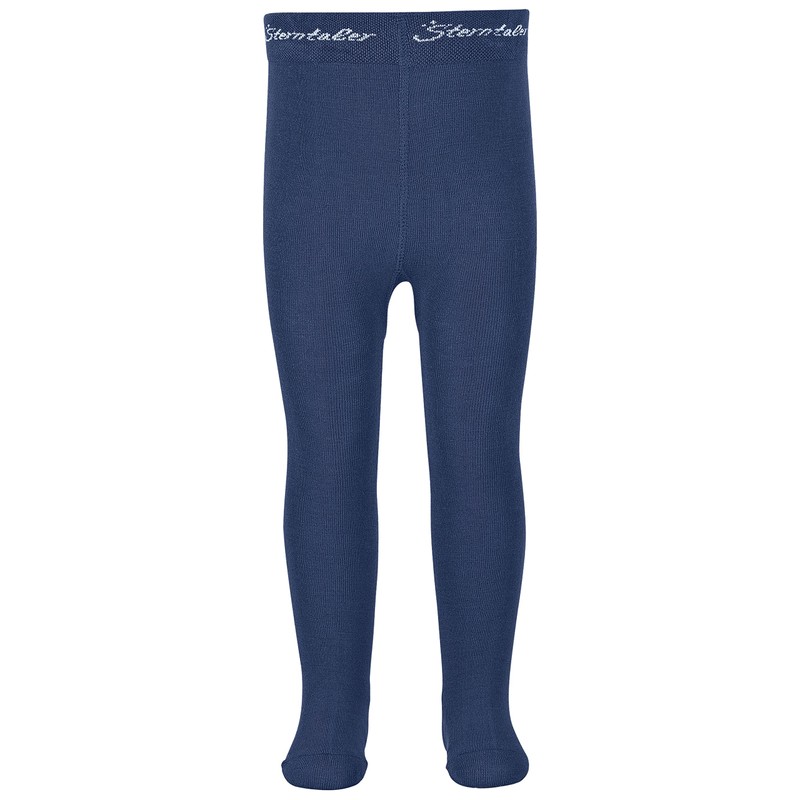 Sterntaler Baby Boys Tights Baby Toddler Tights Plain, blue