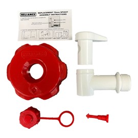 Reliance Replacement Spigot Assembly, 1.3 Inch x 3.5 Inch x 10.5 Inch