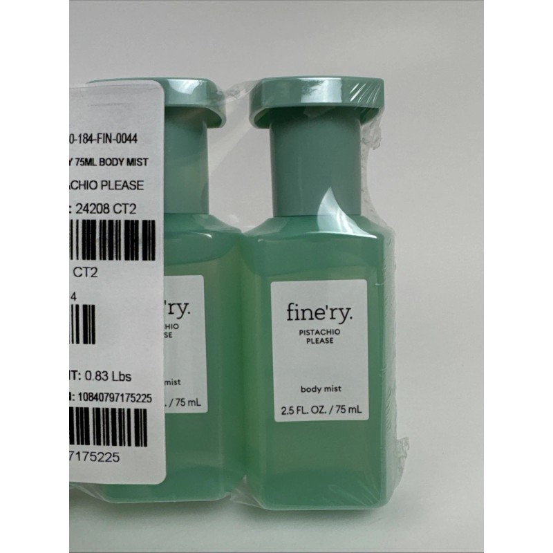 fine'ry. Women's Body Mist - Pistachio Please - 2.5 fl