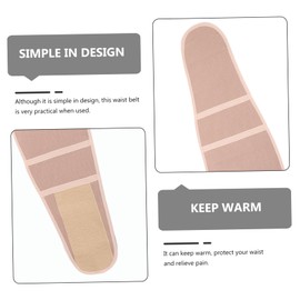 SOESFOUFU Warm Belt Womens Belts Thicken Waist Warmer Para De Hombre Hernia Belts for Men Lumbar Support Belt Winter Lumbar Brace Gym Belt Protective Belt Crystal Velvet Men and Women Corset