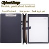 ECEIRO Clipboard with Storage Clipboards with Pen Holder Clip Board
