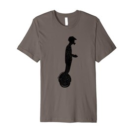 Funny Monowheel Design For Men Women Electric Unicycle EUC Premium T-Shirt