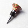 Baltique Marrakesh Collection Wine Bottle Stopper, Multicolor Leak-Proof and Reusable